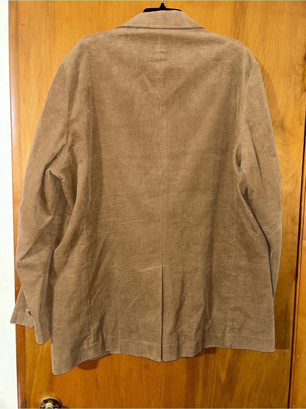 Vintage Mens Wrangler Tan Corduroy Jacket size Large